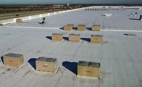 独家 特斯拉奥斯汀超级工厂安装隆基股份光伏产品